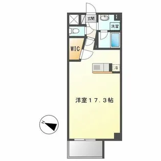 グラヴィス鶴舞【8階】の間取り