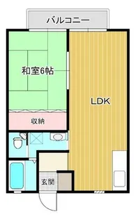 メゾンパルシェ【2階】の間取り