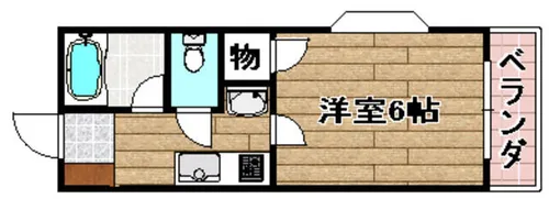 フルール【1階】の間取り