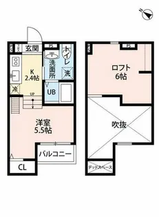 兵庫県神戸市兵庫区東山町4丁目【アパート】の間取り