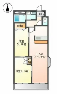 グラン エル【3階】の間取り