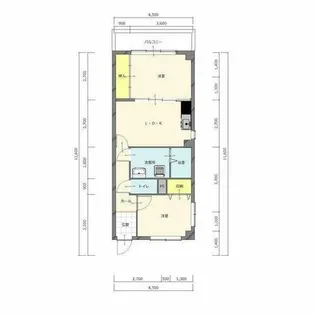 エクステンションヨコエ【2階】の間取り