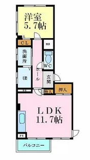 泉マンション【3階】の間取り