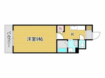 ヒルズ鍛治町【12階】の間取り