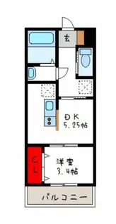 REGIES近大southⅡ【2階】の間取り