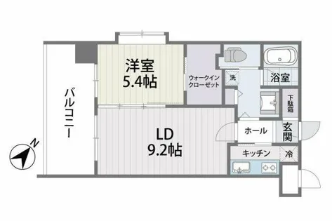 S-FORT筑紫通り【4階】の間取り