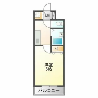 コート十三【9階】の間取り