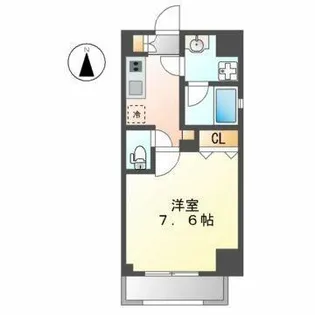 AVANTI johoku【6階】の間取り