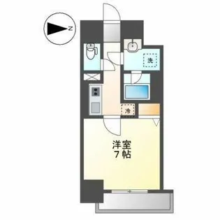 レジデンスユウキ【8階】の間取り