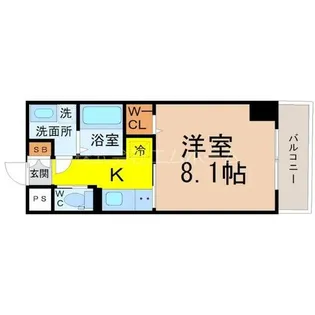 アリエッタNagoya【11階】の間取り