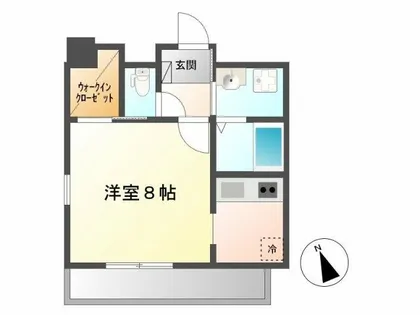 GRaCE COURT SUNATU【4階】の間取り