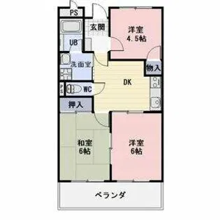 Limpiaハッピー【1階】の間取り