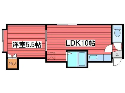 MAX15【3階】の間取り