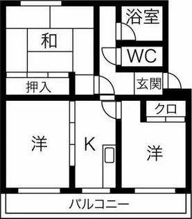 メゾン塚本【3階】の間取り