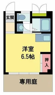 グレード山中I【1階】の間取り