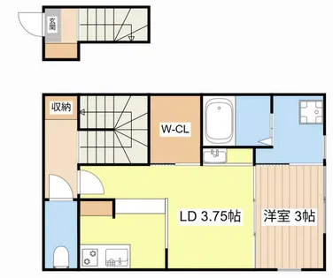 snug【202号室】の間取り