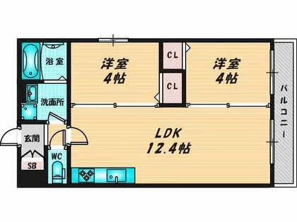 AVANTIO Clair【1階】の間取り