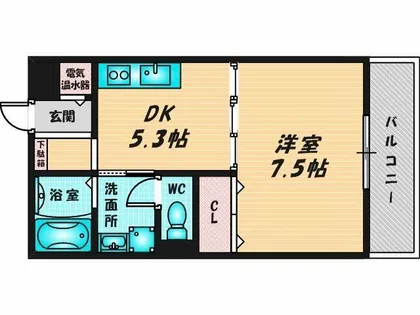 パルティーダ【1階】の間取り