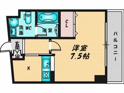 Celeb布施東【10階】の間取り