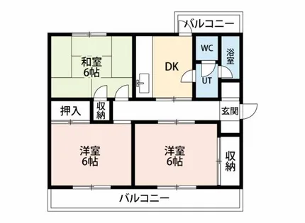 星野マンション【3階】の間取り