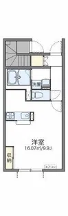 レオネクストブラウベルク【102号室】の間取り