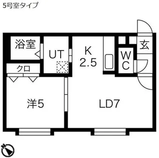 ピアス宮の沢【2階】の間取り