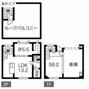 KP-Garage KOTONI【1階】の間取り