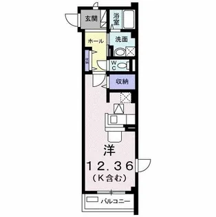 プラネットC【1階】の間取り