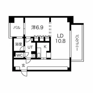 IZUMI1【11階】の間取り