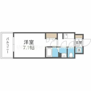 S-RESIDENCE大和田aline【12階】の間取り