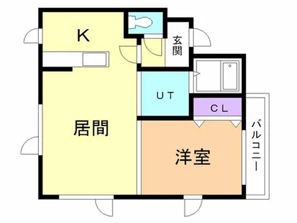 クリスタルハイツ【302号室】の間取り