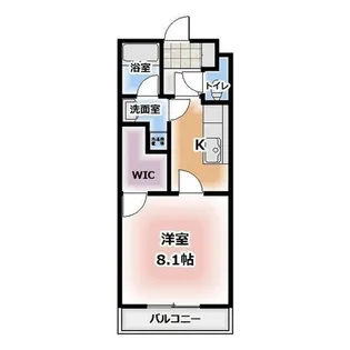 レジデンス林先【301号室】の間取り