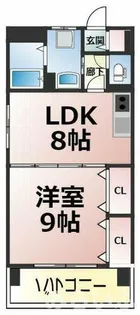 メゾンドグロリア【203号室】の間取り