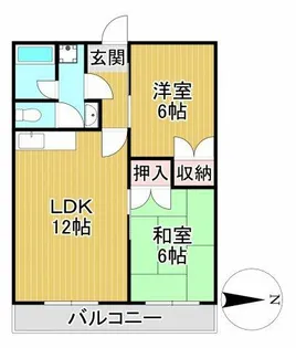 アートヒルズ【2階】の間取り