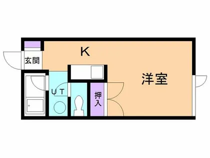 ジョイフルパーク【202号室】の間取り