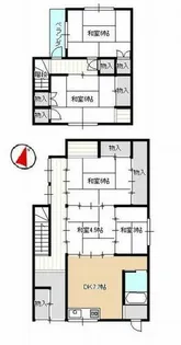 兵庫県赤穂市尾崎【一戸建】の間取り