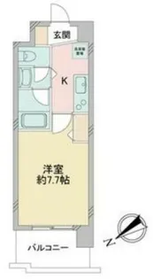 愛知県名古屋市中区新栄2丁目【マンション】の間取り