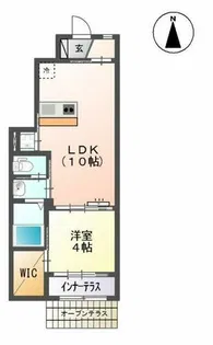Seedling hill 2G Ⅱ【1階】の間取り