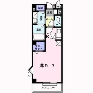 リフレ東百舌鳥A棟【1階】の間取り