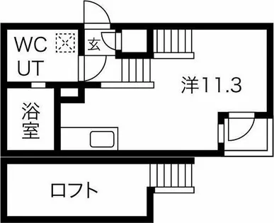 REX新栄【3階】の間取り