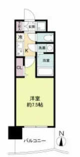 セレニテ日本橋プリエ【1002号室】の間取り