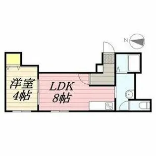 アルコバレーノI【202号室】の間取り