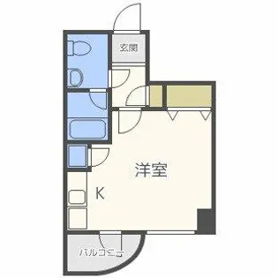 ライブコート北梅田【10階】の間取り