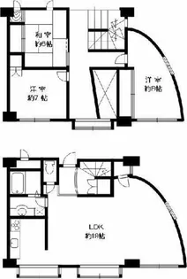 ヴィアセッテ箕面【1階】の間取り