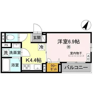 RIPOSO東加古川 Ⅰ【3階】の間取り