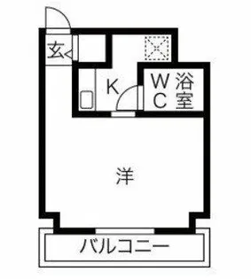 レバンガ桜川AP【302号室】の間取り