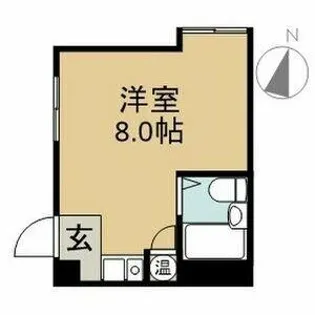 メゾンイッセイ勝川【4階】の間取り