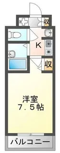 M´プラザ門真駅前【9階】の間取り