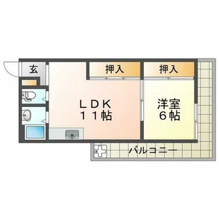 グリーンヒル清水が丘【3階】の間取り