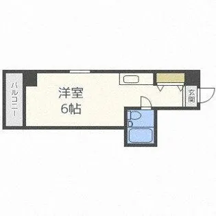 オフィスポート本町WEST【5階】の間取り